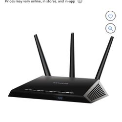 NETGEAR nighthawk Ac1900 Smart Wifi Router/gaming/ Streaming Router  For Internet NEW
