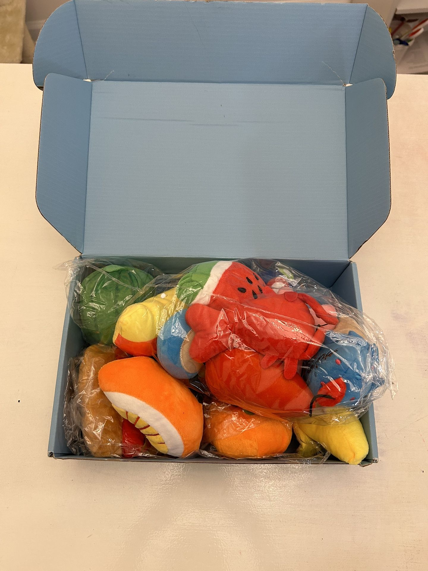 Box of Dog Toys