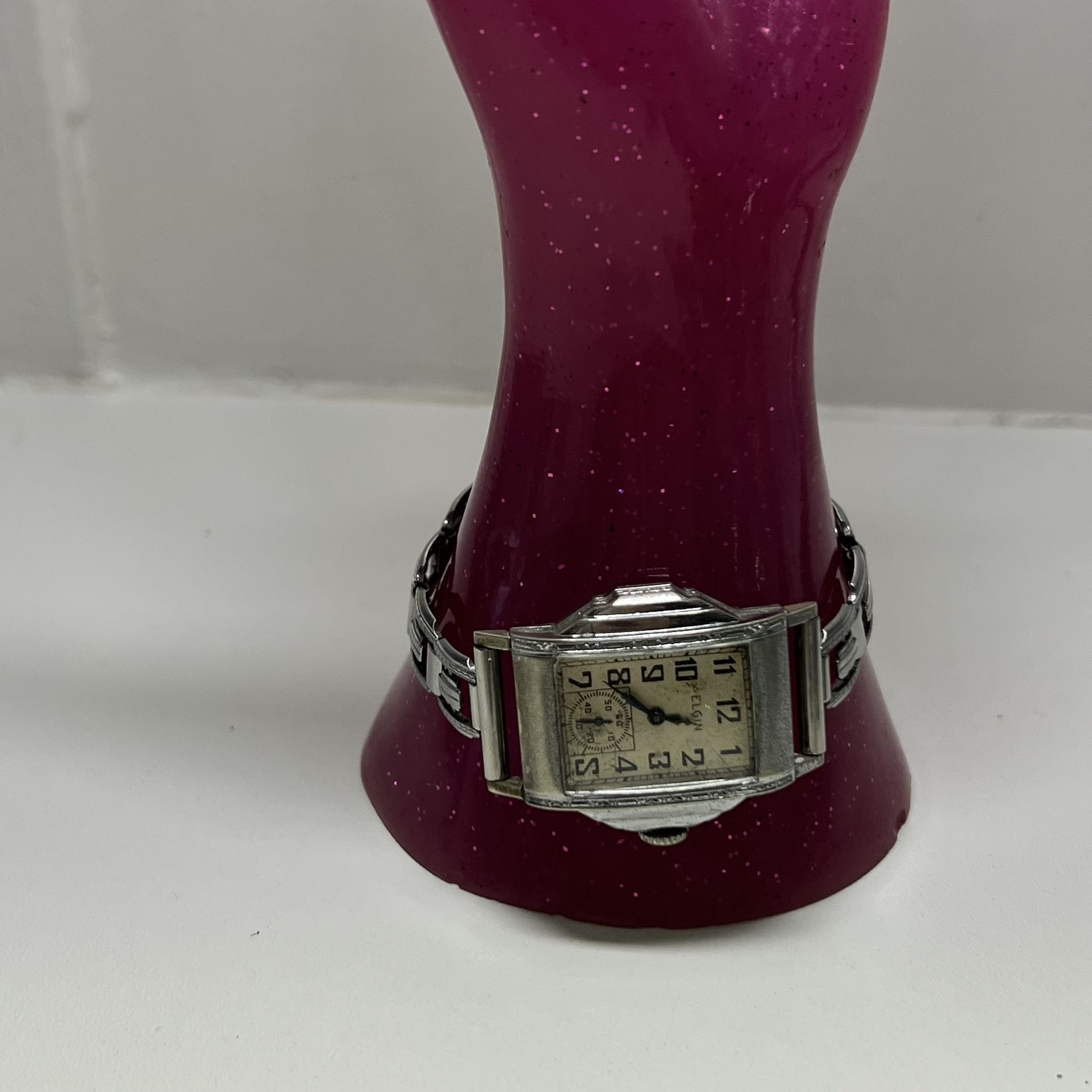 Vintage Lady Elgin Cocktail Watch Manual Wind Runs