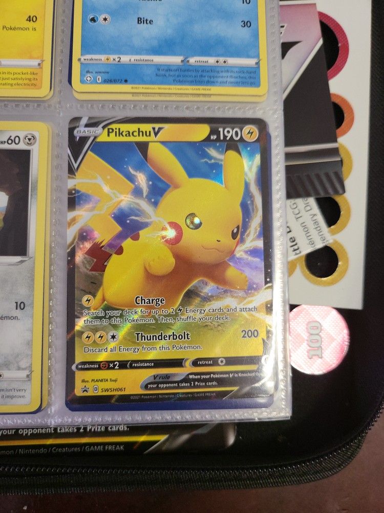 Pikachu V SWSH061