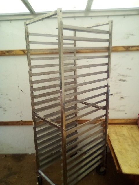 Sheet Pan Rolling Rack Stainless Steel Bakers Rack