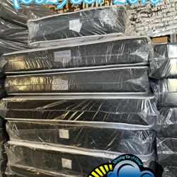 Cal King Mattress And Boxspring Bed Set Colchon Y Tambor 