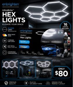 Enbrighten UltraBrite Hex Lights 16-Pack