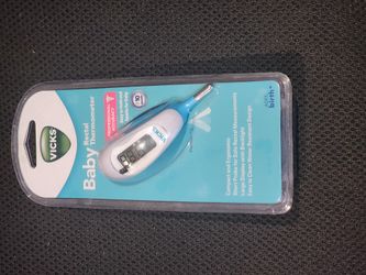 Brand new (unopened) Vicks Baby Rectal Thermometer 