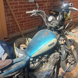 Yamaha Motorcycle Abandoned No Title Or Key 