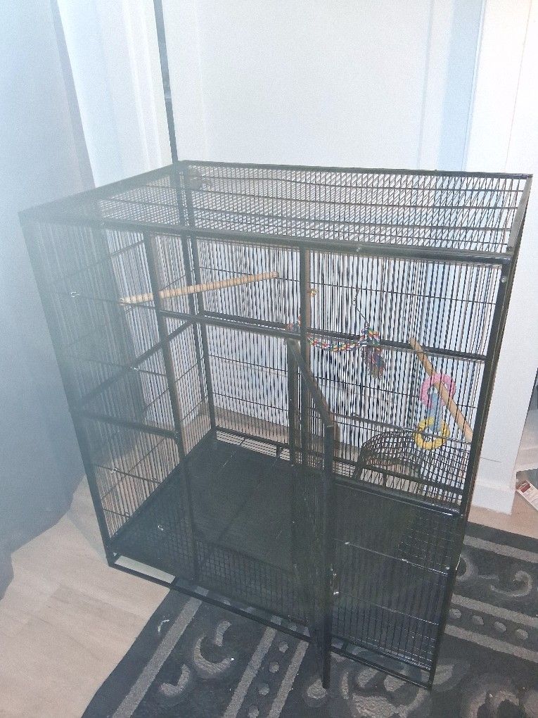 Large Cage With Stand