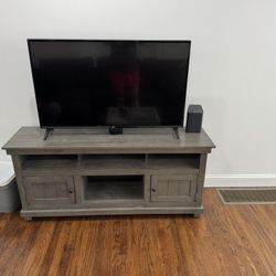 TV Stand With Storage. 5 Feet. Lightly used. 