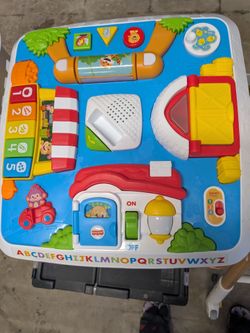 fisher price activity table