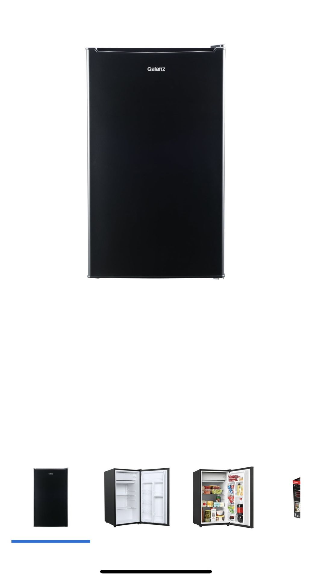 Galanz 3.3 Cu Ft Compact Refrigerator