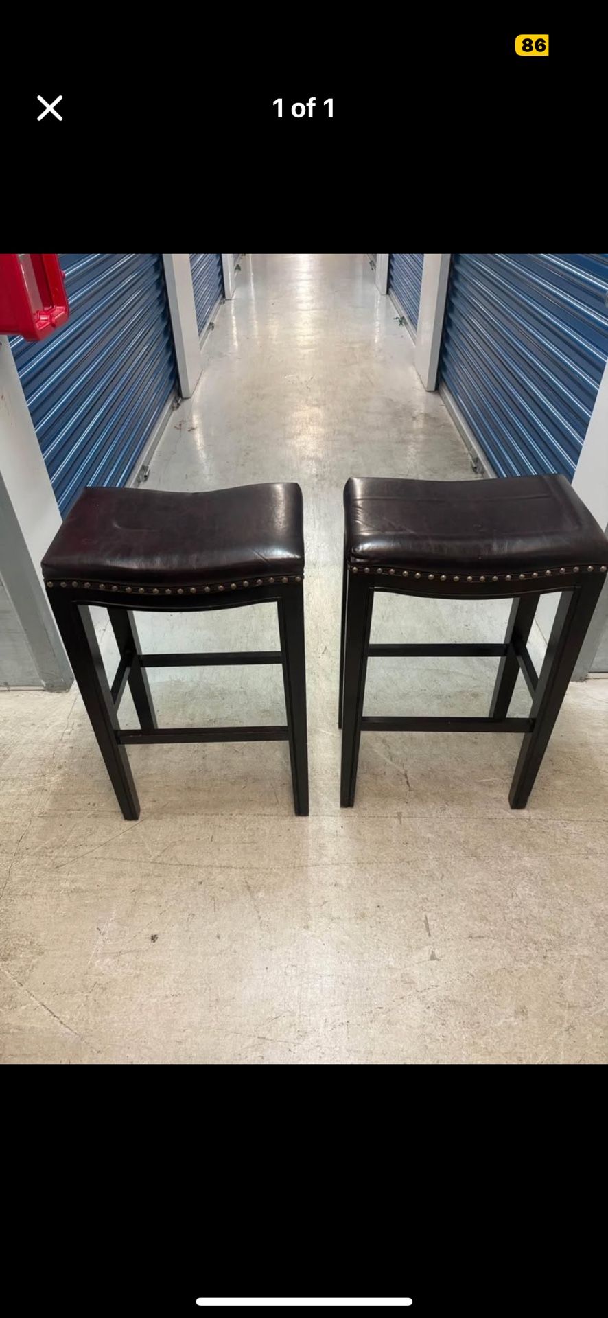 Leather Bar Stools