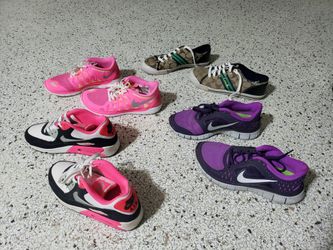Girls Running Shoes Size 4.5y-7