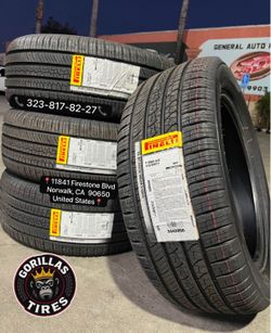 215/55/17 PIRELLI PZERO ALL SEASON 4 NEW TIRES INSTALLED ✅ INSTALDAS Y BALANCEADAS ✅ HACEMOS ALINEACIÓN ✅🔧 WE DO COMPUTER ALIGMENT