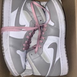 College Grey Jordan Mid 