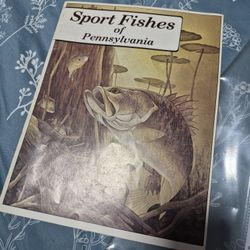 RARE 1984 Sport Fishes Of Pennsylvania By Larry L. Shaffer Guidebook