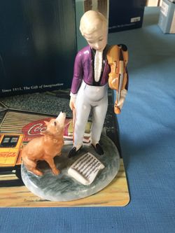 Vintage musical figurines