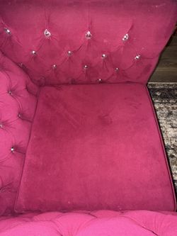Velvet Pillow Cushion Arm Chair