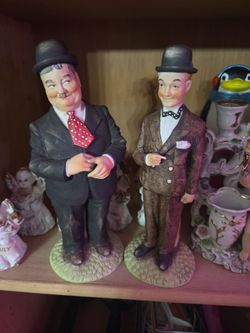 Laurel & Hardy statues
