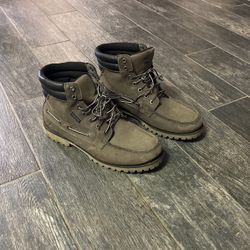 Grey Timberland Boots