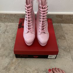 Pleaser Pink Heels