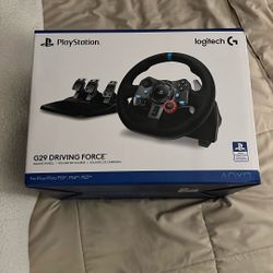 Logitech G29 Driving Force Racing Wheel and Pedals