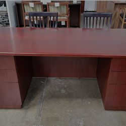 Executive Wood Desk