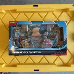 Pokemon TCG Snorlax ex & Blissey ex Special Collection