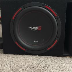 12” Cerwin Vega Subwoofer
