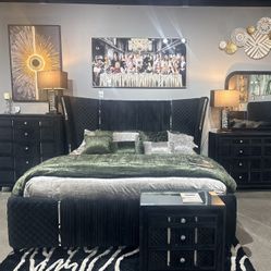 New In Box King Bed Frame With Mattress (Read Description Below )