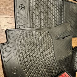 Mercedes GLC300 OEM Rubber Floor Mats