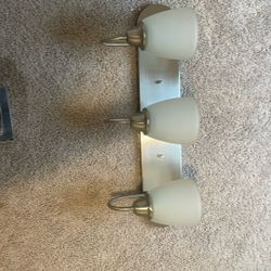 new polished nickel Vanity light