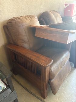 Antique wood frame