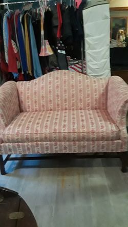Antique loveseat