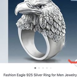 Eagle Rings 10-13,$25 each 