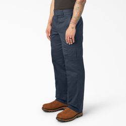 Dickies Blue Relaxed Fit Cargo Work Pants 34x32
