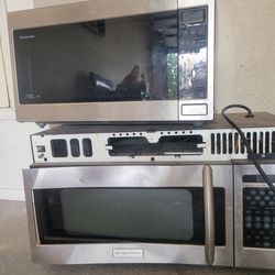 Panasonic & Frigidaire microwave