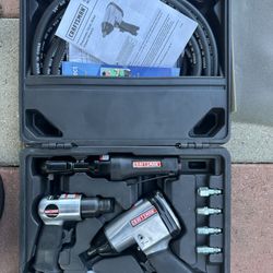 craftsman pneumatic 1/2 inch impact wrench set