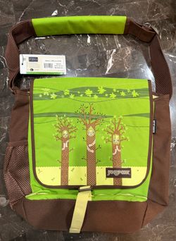 NEW JanSport Artist Edition  Messenger Bag - Rare Graphic Tree Print (Tags Attached)