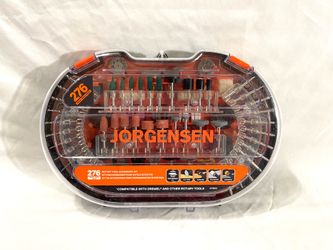 Brand new 276 piece rotary tool accessory kit
