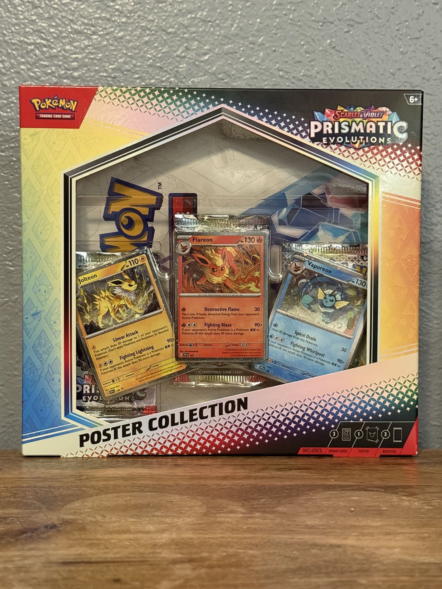 Pokemon Prismatic Evolutions Poster Collection (Trade)