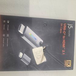 J5 usb c to hdmi 8k