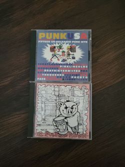 Look Out records- 2 comp cds