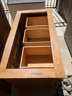 TV dresser set.