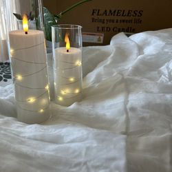Candles And Table runners