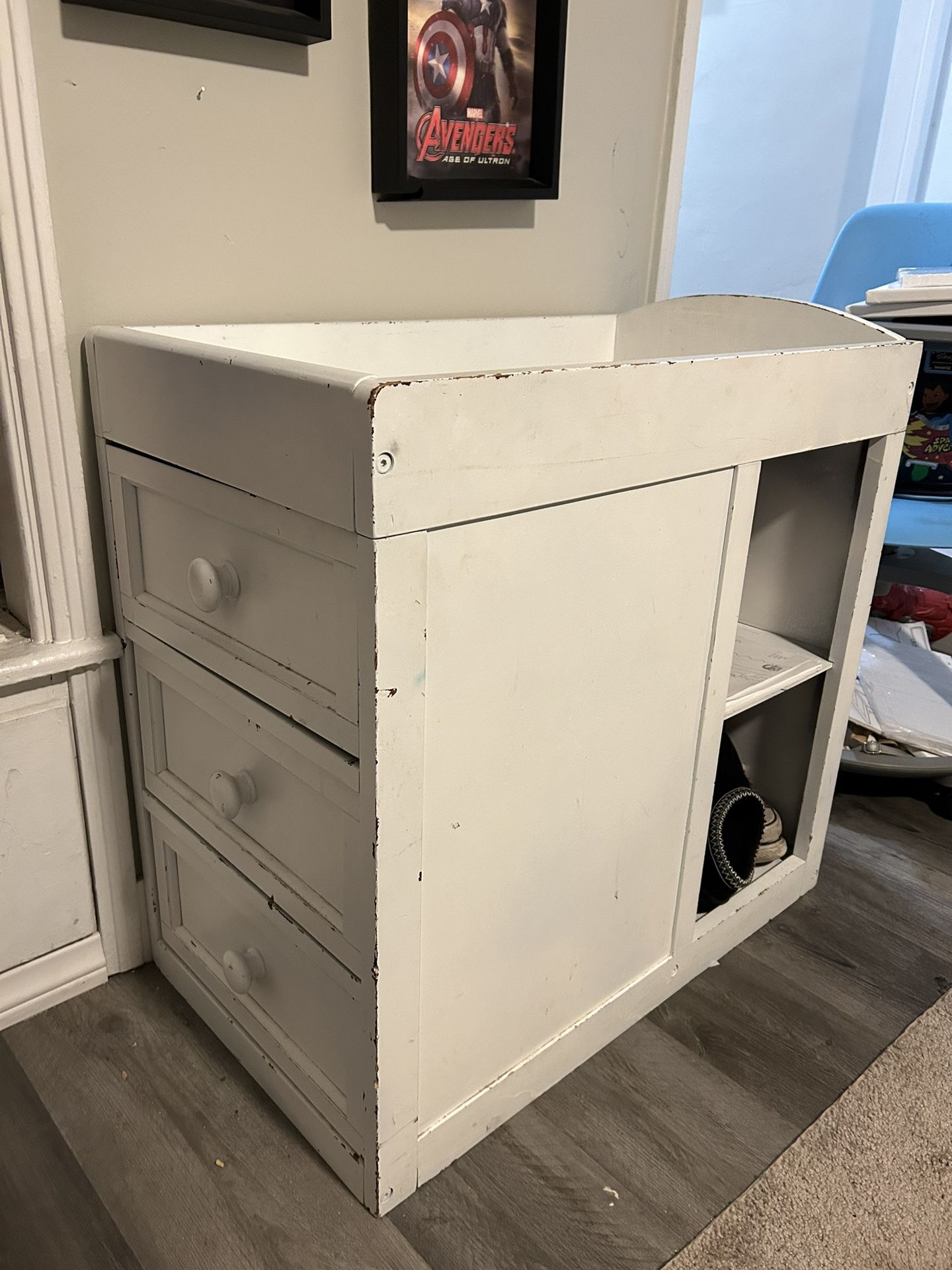 Baby Changing Table with Drawers