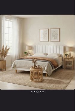 King size bed frame