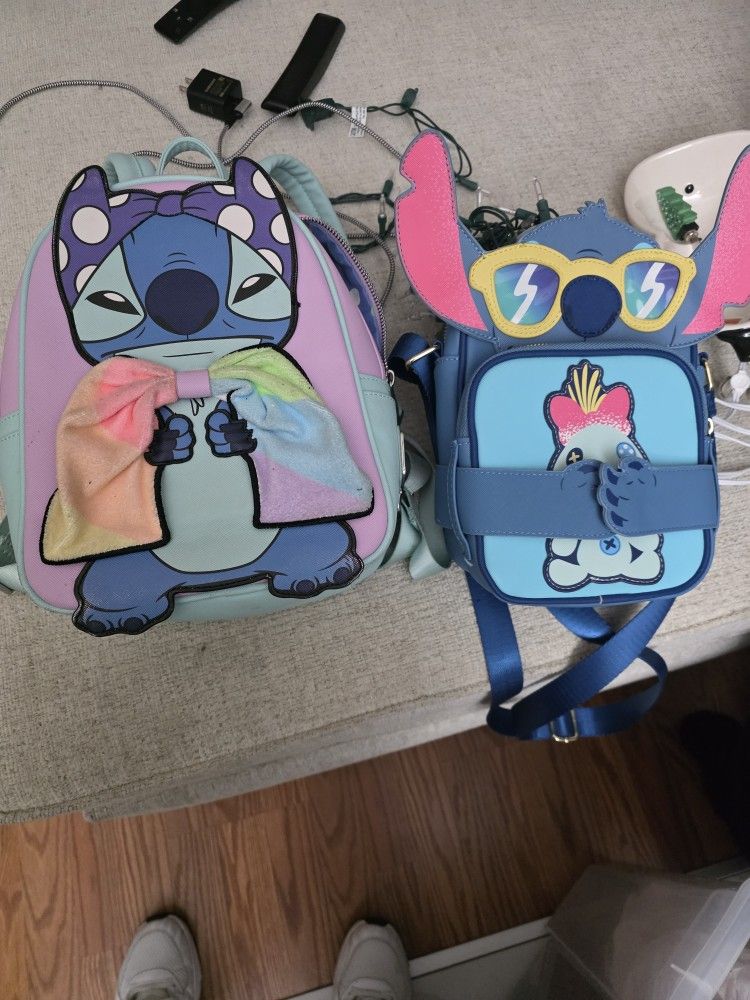 Stitch Laungefly Backpacks