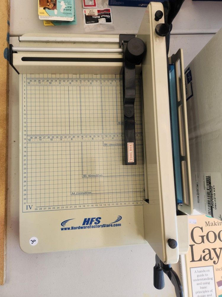 12" Guillotine Paper Cutter
