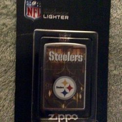 NFL STEELERS LIGHTER by Zippo...NIP...NFL Licensed