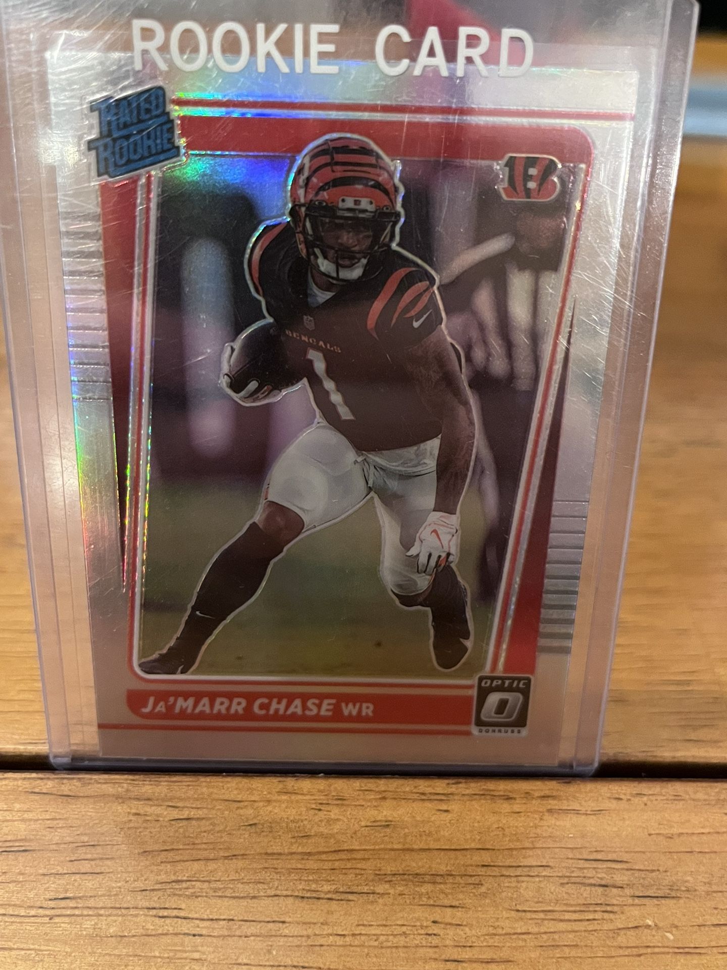 Ja’Marr Chase Rated Rookie Holo