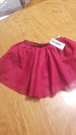 Christmas skirt/ res skirt for 12-18M